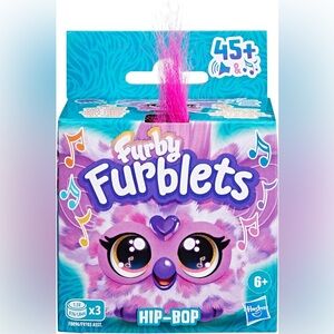 🆕 2024 Furby Furblets Hip-Bop Mini Friend  Electronic Plush Toy